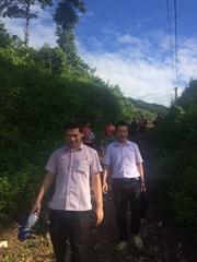 Tiếp tục tổ chức tư vấn nhóm tại các thôn khó khăn của thị trấn Nà Phặc, huyện Ngân Sơn