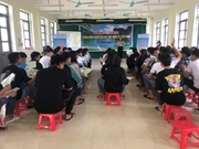 Tổ chức buổi nói chuyện chuyên đề - định hướng nghề nghiệp cho học sinh trường THPT Nà Phặc, huyện Ngân Sơn