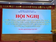 TRUNG TÂM DỊCH VỤ VIỆC LÀM BẮC KẠN TỔ CHỨC HỘI NGHỊ TUYÊN TRUYỀN, PHỔ BIẾN PHÁP LUẬT LAO ĐỘNG, VIỆC LÀM VÀ CHÍNH SÁCH BẢO HIỂM THẤT NGHIỆP TẠI HUYỆN CHỢ ĐỒN